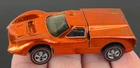 Vintage Hot Wheels Redline 1968 ELECTRIC ORANGE Ford J Car US - GLEAMER! No Res!