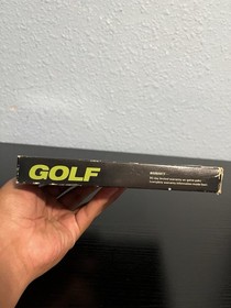 Golf - Black Box Nintendo NES Video Game - CIB Complete in Box Manual & Cart.