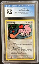 CGC 10 Lickitung 37/112 EX FireRed & LeafGreen Reverse Holo PSA BGS Blue Label on eBay