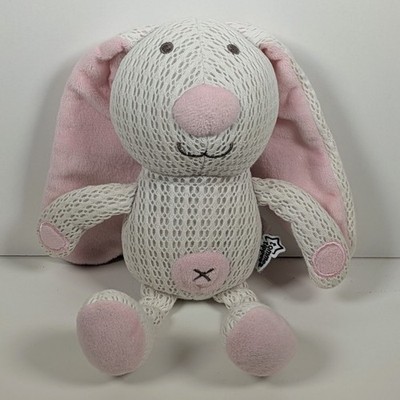 Tommee Tippee Betty Bunny Hase Plüschtier weiß & rosa Stofftier, X auf Bauch 10 Zoll