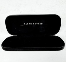 RALPH LAUREN Hard Shell Eyeglasses Sunglasses Case Black