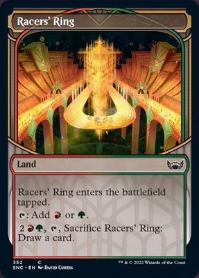 Racers' Ring (Showcase Skyscraper) [Streets of New Capenna] Foil Near Mint