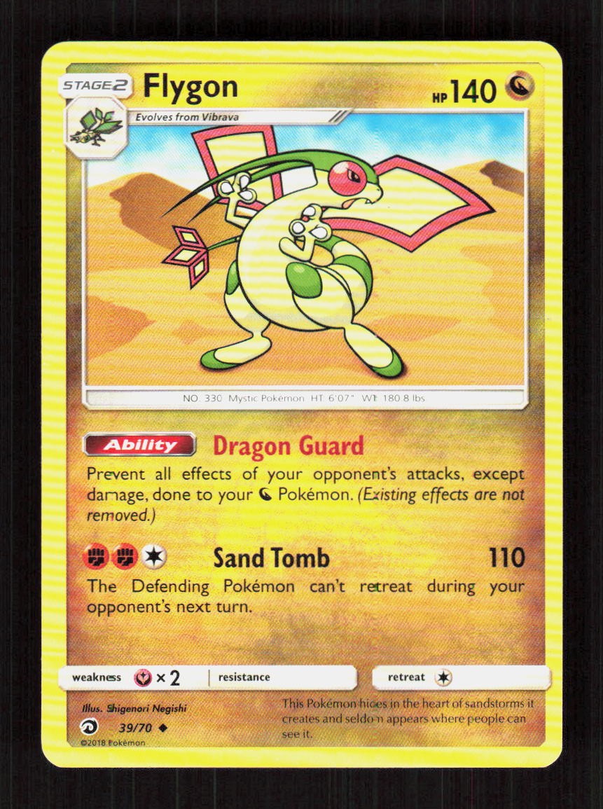 Flygon 39/70 Dragon Majesty Uncommon NM