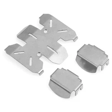 Stainless Chassis Armor Skid Plate for Axial SCX10 PRO AXI03028 1/10 RC Car