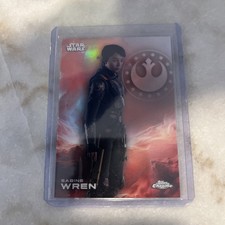 2025 Topps Chrome Star Wars Sabine Wren #160 Rainbow Refractor