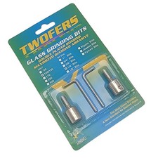 Grinder Bit Diamond 1/4" Twofers 2 Pack Standard Grit Fits MOST Inland Glastar