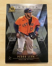 2021 Bowman Invicta #BI-9  - Pedro Leon -  HOUSTON ASTROS