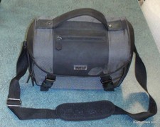 Nikon 17001 Deluxe Digital SLR DSLR Black Padded Shoulder Strap Camera Case Bag