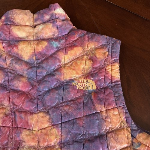 The North Face Women’s Thermoball Quilted Puffer Vest Small Full Zip Packable - Picture 15 of 24