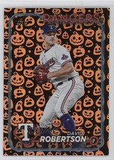 2024 Topps Update Jack-O'-Lantern Foil David Robertson #US284 00ht