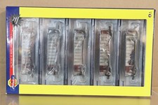 ATHEARN 11690 N WEATHERED BURLINGTON BNSF BETHGON COALPORTER 5 CAR SET on