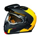 Ski-Doo Exome Sport Snowmobile Helmet Anti-Fog Visor Quick-Release Strap Yellow