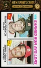 1977 Topps #7 1976 ERA Leaders (Mark Fidrych / John Denny)
