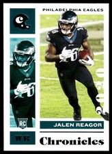 Jalen Reagor 2020 Panini Chronicles #77 Eagles Insert ? SEE SCAN! FREE SHIPPING