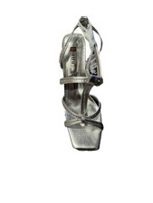 Nine West Women's Pointed Toe High Heel Strap Pumps Shoes Gray Size 10M