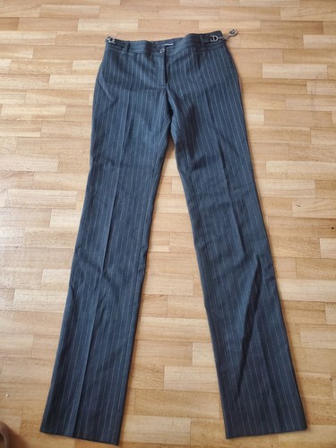 Dolce & Gabbana, Pantalon Tailleur à rayures en laine Dolce & Gabbana Vintage