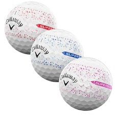 100 Callaway Supersoft Splatter 360 Near Mint AAAA or Better Used Golf Balls