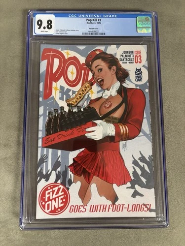 Pop Kill #3 CGC 9.8 Adam Hughes Variant Cover