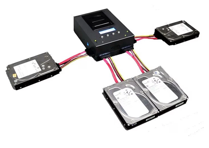 EZ Dupe 1 to 3 Hard Drive Duplicator - SATA HDD SSD Cloner (HD Pal Pro) 36GB/Min - Image 4 of 4