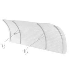 1Pcs Air Conditioner Deflector ABS Indoor White Reusable Wind Guide Adjustable