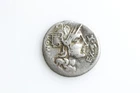 M.SERGI SILVS Q (M. Sergius Silus), Denarius, 116 or 115, Rome