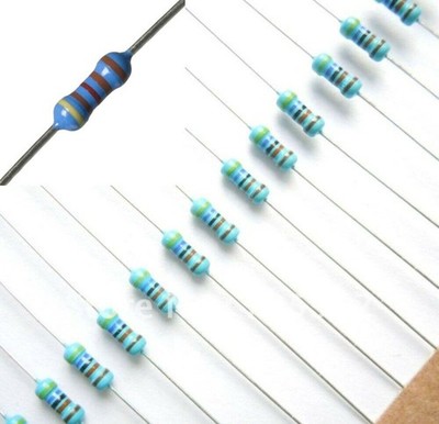 Widerstände Vorwiderstände 1/4W 1% Metallschicht Metallfilm zB LEDs Wert WÄHLBAR