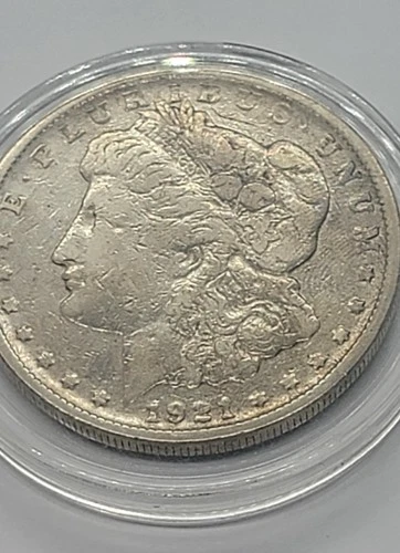 1921 Morgan Silver Dollar $1 Coin .900 Fine Silver Uncertified US Collectible