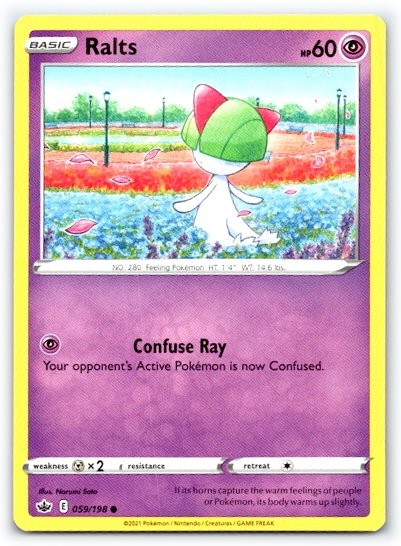 Ralts 059/198 ~ English Near Mint