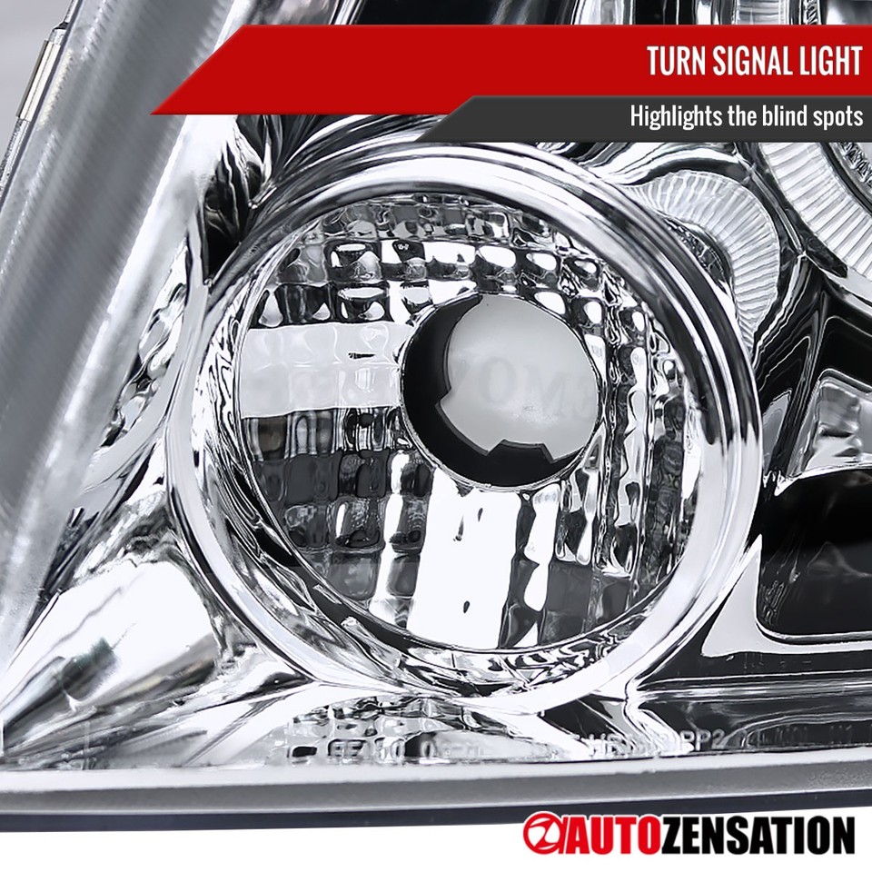 Fit 2004-2008 Ford F150 06-08 Lincoln Mark LT Black Headlights Lamps