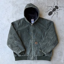 Carhartt J130 MOS green hooded work wear jacket