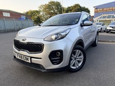 Kia SPORTAGE 1.6 GDi 2 SUV 5dr Peteol manual Euro 6 (s/s) (130hp) Silver 2018