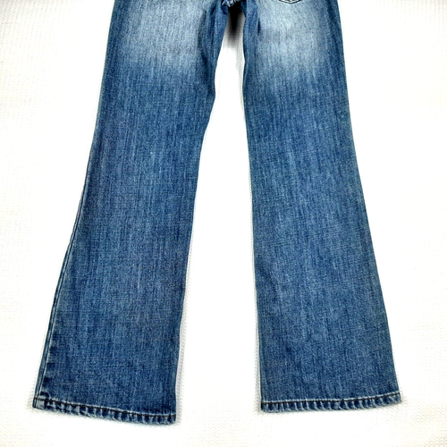 Y2K Justice Old Navy Girl's Jeans Lot Size 10 Ins 26" Flare Bootcut Skinny Blue - Picture 14 of 23