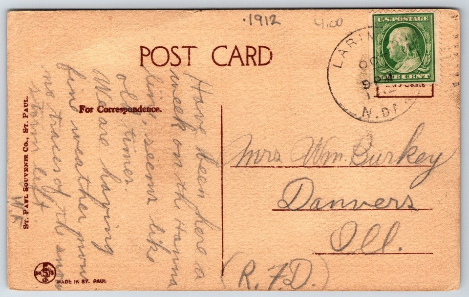 Larimore North Dakota3rd Street ResidentialFun Enough for All1912