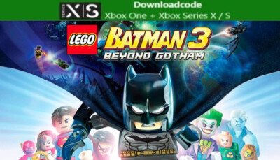 NEU für XBOX ONE Series X S Spiel LEGO Batman 3 Jenseits von Gotham Game Key