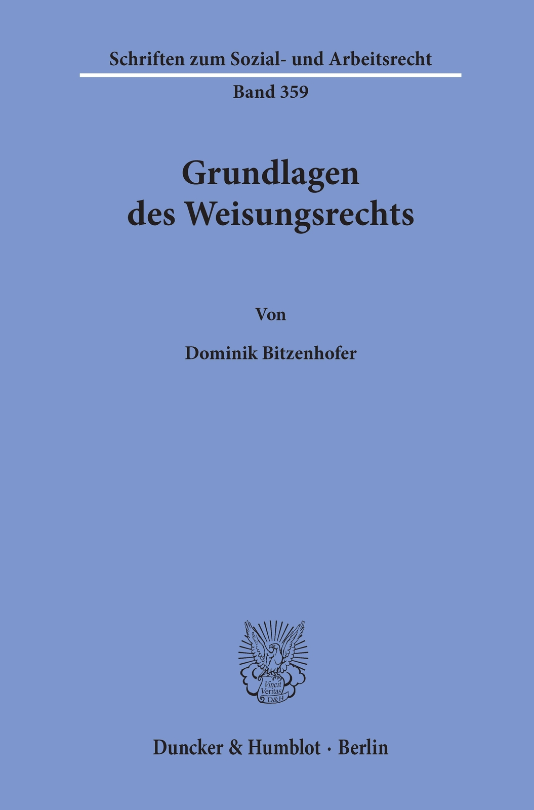 Thumbnail - Grundlagen Des Weisungsrechts Dominik Bitzenhofer