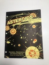 Asteroids Operation Maintenance And Service Manual 5th Print VGC