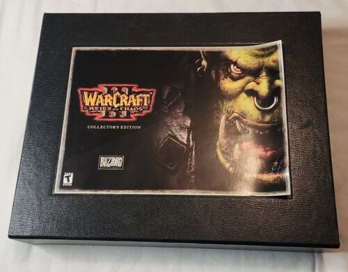 World of Warcraft III 3 Reign of Chaos Collectors Edition PC *fehlendes Spiel* - Bild 1 von 11