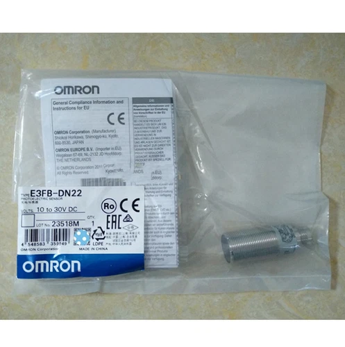 new omron cylindrical photoelectric sensor E3FB-DN22 free shipping