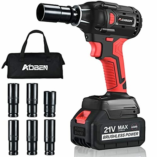 Battery Powered Impact Wrench Gun 