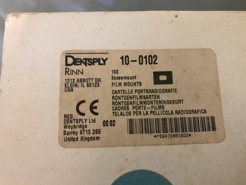 Dental Dentsply X-Ray Rinn Mounts 10-0102 | eBay