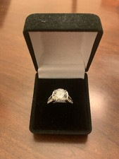 cz round cut ring Cz Sz6