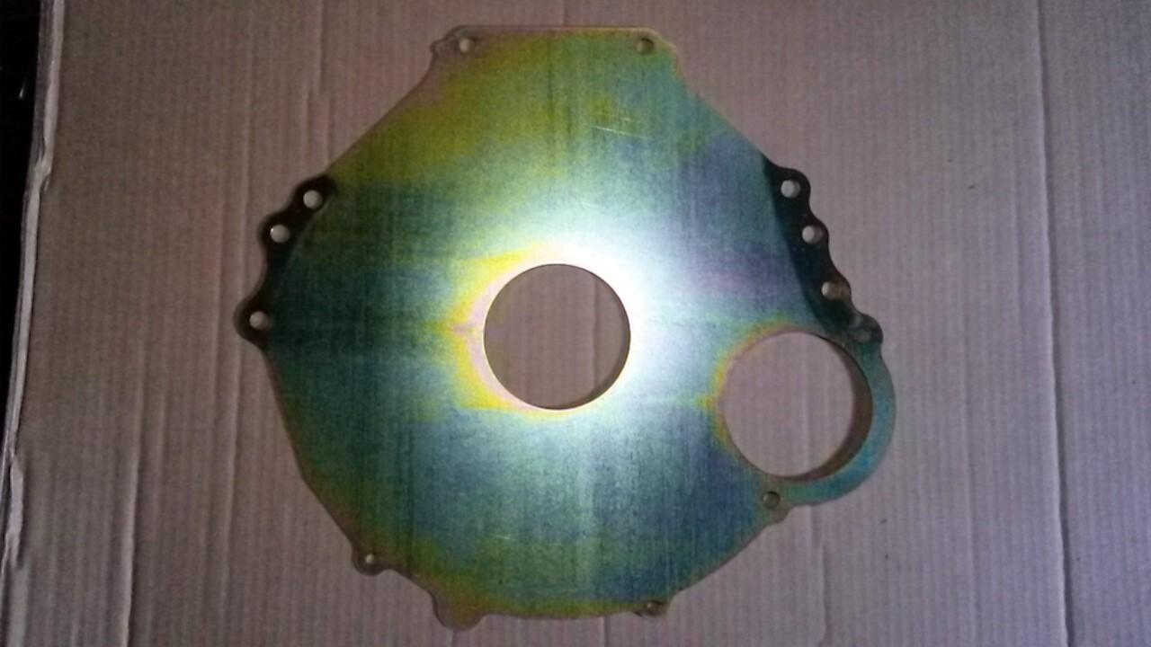 Separator Plate / Bellhousing Support For C4 Automatic Transmission - Fits 1964-1973 Ford Mustang With 157-Tooth 6-Bolt Flywheel