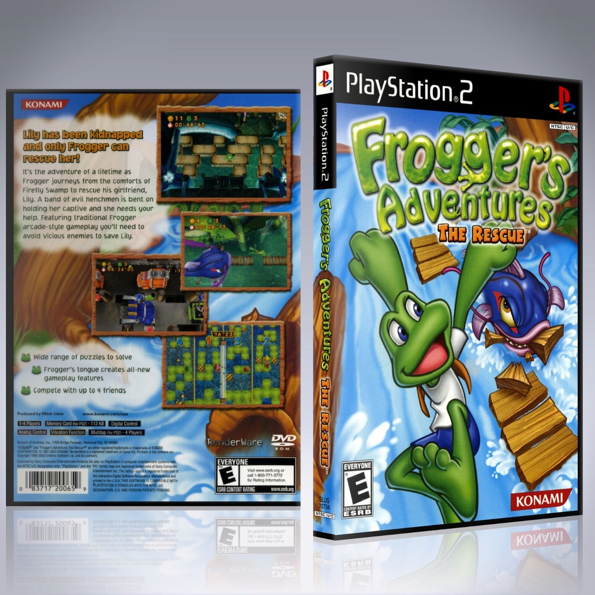 PS2 - NO GAME - Frogger Adventures - The Rescue | eBay