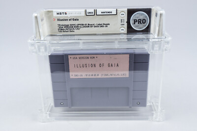 Super Nintendo *Illusion of Gaia* SNES Prototype Wata