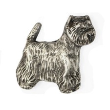 West Highland White Terrier, Wei&szlig;er Hochlandterrier, Westie  - Versilberte Hunde