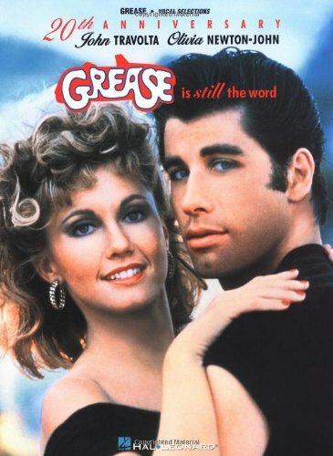 Grease Piano Voice Guitar Sheet Music Book for Popular Shows