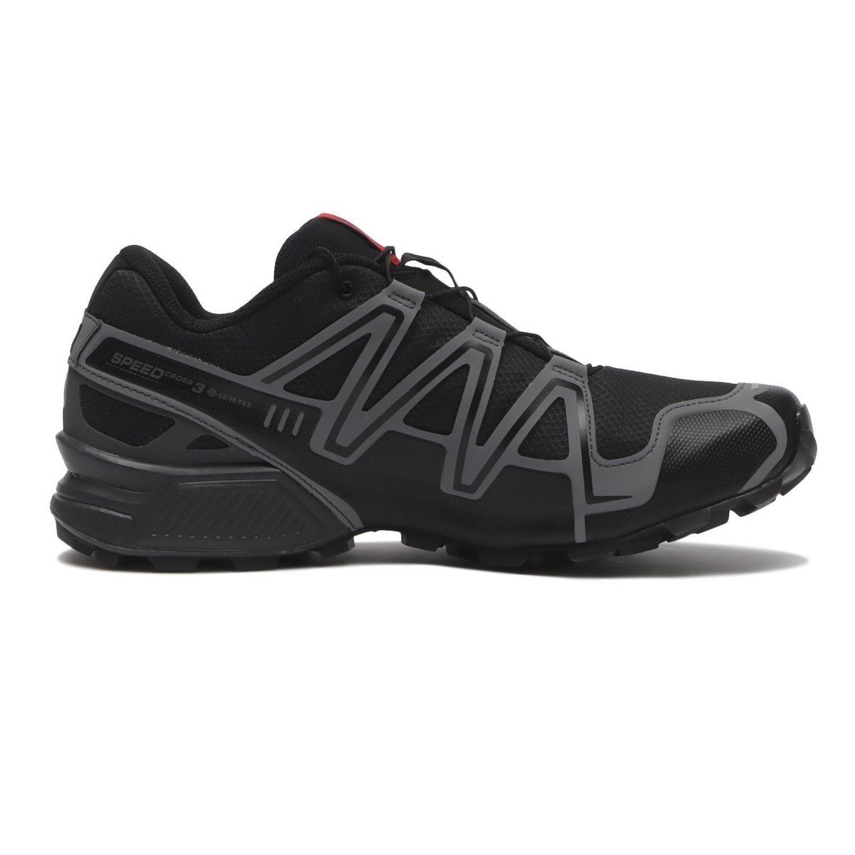 L47731700 Salomon Speedcross 3 GORE-TEX Black Asphalt Flame