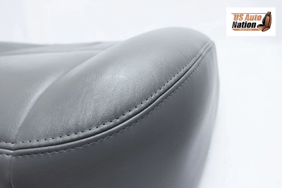 GMC Yukon Denali 2003 2004 2005 2006 2007 cubierta de asiento inferior gris vinilo #922 92i Foto 2 de 4