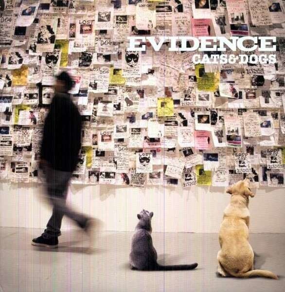 新品未開封 EVIDENCE CATS&DOGS 2 LP 2xLP Evidence Cats & Dogs YELLOW + PINK VINYL, + POSTER NEAR MINT