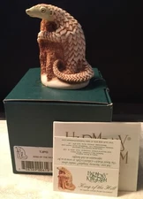 Harmony Kingdom ~ KING OF THE HILL ~ Pangolin ~ Signed ~ NIB~Free Shipping in US